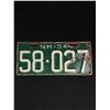 Image 1 : 1934 NH Tin License Plate