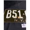 Image 3 : 1917 New York License Plate