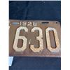 Image 3 : 1926 New Jersey License Plate