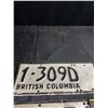 Image 2 : 1954 British Colmbia License Plates 1 Has a Good Tab