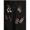 Image 2 : 8 Pairs Of Vintage Crystal & Other Earrings