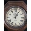 Image 2 : Vintage Bulova Chime Wall Clock. Approx. 22" x 14"