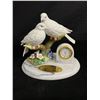 Image 2 : Crystal Cathedral Ministries Doves w/Clock & 2 Wooden Serving Trays