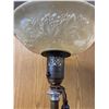 Image 2 : Vintage Torchiere Floor Lamp w/ Shade