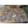 Image 1 : 12 Packs of Space Jam Dessert Plates/ Party Plates 8 Per Pack 96 Total All New in Packages