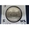 Image 2 : 1903 Germany Hamburg 5 Mark Coin 90 % Silver