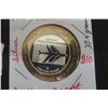 Image 2 : McCarran International Airport $10.00 Gaming Token .999 SIlver 37.4 Grams