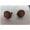 Image 2 : 8'' Bracelet and Earrings - Stamped Sterling