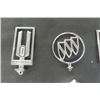 Image 2 : 8 Vintage Car Hood Ornaments - Chrysler, Buick, Olds, Plus More