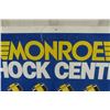 Image 8 : Double Sided Metal Monroe Shock Sign 30'' x 36 ''