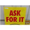 Image 2 : Pennzoil Oil Double Side Metal Sign 1994 24'' x 36''
