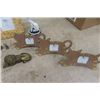 Image 2 : 3 Blue Mountain Pottery Cats - Cat Picture Frames, Assorted Cat Figurines