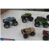 Image 2 : 10 Loose Hot Wheels Monster Trucks 4 New in Packages 14 in Total