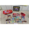 Image 1 : Lightning McQueen Plastic Car with Sounds, 4 Cars in Packages, Assorted Loose Mini Cars