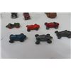 Image 2 : Assorted Die Cast Cars- Tow Trucks, Fire Engine, Race Cars - Some Marked Tip Top Toys 