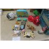 Image 1 : Scooby Doo Tin, Clifford the Red Dog Bank, Piggy Bank, Cat Figure