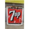 Image 2 : 7UP Tin Rack Sign , Betty Boop No Smoking Sign 14 1/2'' x 8 1/2'' , Rogers Syrup 20 LBS Tin