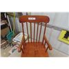 Image 2 : Solid Wood Kids Rocking Chair