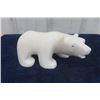 Image 2 : Soapstone Polar Bear Carving Marked Kevin Woods- 2015, Soapstone Mr. Big,