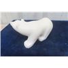Image 3 : Soapstone Polar Bear Carving Marked Kevin Woods- 2015, Soapstone Mr. Big,