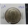 Image 2 : 2 Canada 50 cent Coins; 1962 + 65