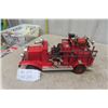 Image 2 : 2 Model Displays Firetruck + Plane 6" x 8" x 15"