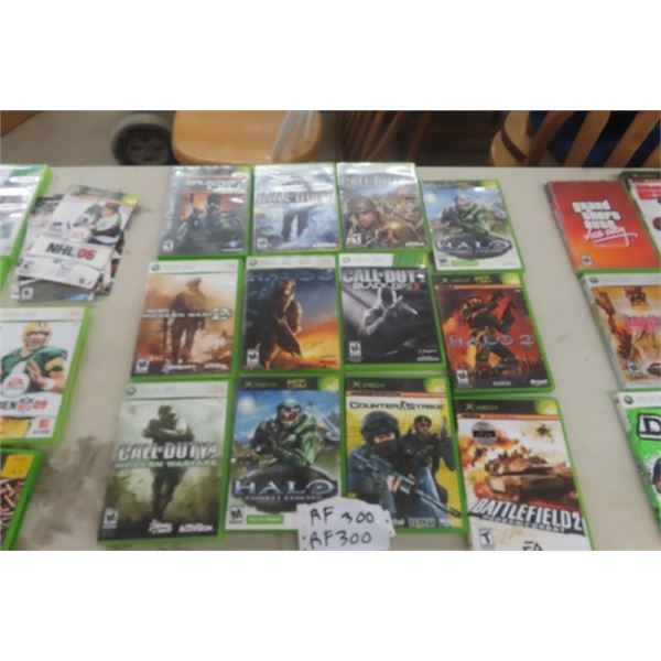 12 xBox 360 Video Games