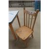 Image 2 : Children's Table with Porcelain Top 18"x20"x24" & Chair