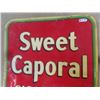 Image 2 : 1948 Sweet Caporal Cigarettes Metal Embossed Sign 35" x 59"