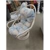 Image 2 : 2 Swivel Bamboo Chairs