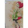 Image 2 : Pin Up Girl on Canvas 20" x 24" 