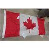 Image 1 : 3 Flags; Canada 33" x 70"  + Ukraine 35" x 60" + Other 33" x 70" 