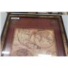 Image 2 : Nice Framed Vintage Map Look in Shadow Box 25.5" x 31" 