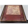 Image 3 : Nice Framed Vintage Map Look in Shadow Box 25.5" x 31" 