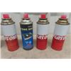 Image 3 : (8) 8oz Canisters of Butane Camp Stove Fuel - Unused