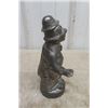 Image 2 : Metal ( zinc) Clown Bank 6.5" Tall 