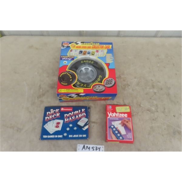 Goodyear Micro Cars Collectors Case in Box with a Few Cars,