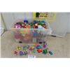 Image 1 : 21 Gal Plastic Bin Full of McDonalds Kid's Meal Toys ; Loony 