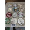 Image 2 : 12 Assorted Tea Cups + Saucers ; Phoenix, Castle, plus more