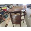 Image 1 : Walnut 3 Tier Stand 12" x 24" x 24" 