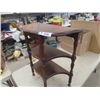 Image 2 : Walnut 3 Tier Stand 12" x 24" x 24" 