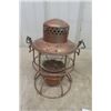 Image 2 : 2 Hiram Piper CPR Railway Lanterns ; 1 Clear Glass + 1 Red Glass