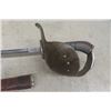 Image 2 : Vintage Sword with Sheath 40" Long - Great Wall Décor