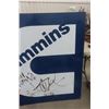 Image 8 : Cummins Engines Double Sided Metal Sign 48" x 48" 