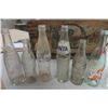 Image 2 : 21 Assorted Pop + Milk Bottles with Wooden 2Way Pop Crate