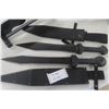 Image 2 : 45" Sword with Cover + 2 Combat Knives ; 24" + 25" with Covers