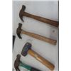Image 2 : Wooden Tool Box with 9 Hammers / Mallets