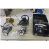 Image 1 : 5 Electric Power Tools ; Skilsaw Circular Saw, Deluxe Zipp Saw,