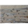 Image 8 : Tool Box with 60 Assorted Wrenches - Both Metric + 
