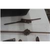 Image 2 : Various Antique Hand Tools; Scrapers, Knives, Drill, Tap +